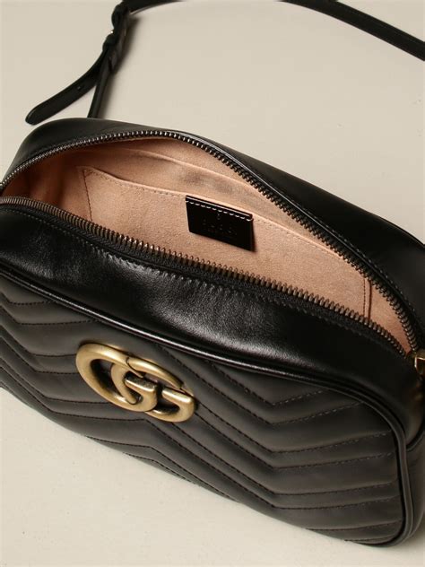 borse gucci nere tracolla|borse Gucci da donna.